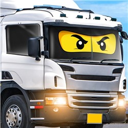 Автошторы Глаза Ниндзя Мультиколор