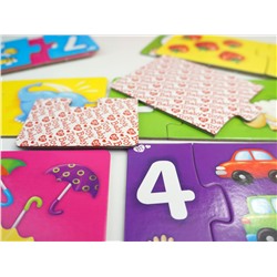 Парные пазлы «Веселый счет»