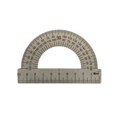 Транспортир стальной 8см 180° ТС-10 (вып.по 2шт.)