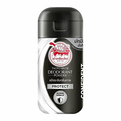 PROTECT Deodorant Powder CONFIDENT, Taoyeablok (Пудра-дезодорант Мужской, ЗАЩИТА), 22 г.