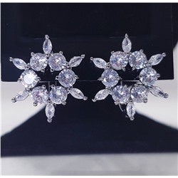 Серьги чернение, арт.606.335