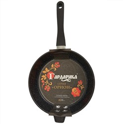 Сковорода 26 см с антипригарным покрытием и ручкой soft-touch 1526-04 серии "МАГИЯ ОРИОН"