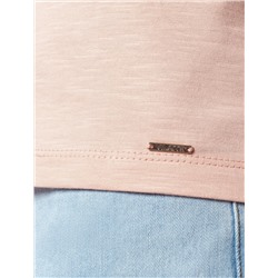 Футболка из фактурного полотна из 100% хлопка