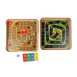 Магнитная игра в жестяной коробке «Большие гонки. Скачки»