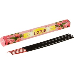 Tulasi LOTUS Floral Incense Sticks, Sarathi (Туласи благовония ЛОТОС, Саратхи), уп. 20 палочек.