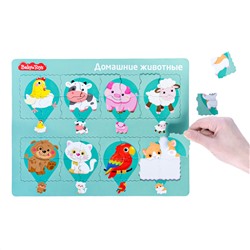 Развивающий планшетный пазл «Домашние животные» серии Baby Toys
