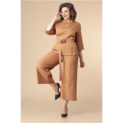 Romanovich Style 2-2202 рыжий, Брюки,  Блуза,  Ремень