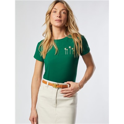 Футболка из премиального хлопка с авторским принтом