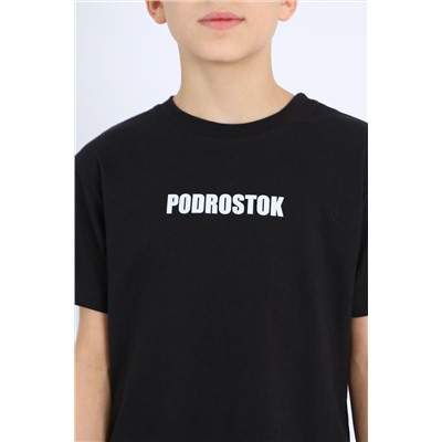 Футболка Подросток детская (Черный)
