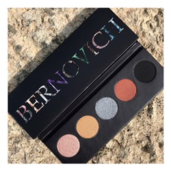 Тени для век Bernovich Stone collection  Obsidian 5 тонов 7,5г (5*1.5г)