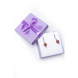 СЕРЬГИ ПЛЕЗИО (БРАУН)