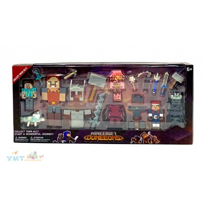 Набор фигурок Майнкрафт Minecraft DUNGEONS в ассортименте 20196-2, 20196