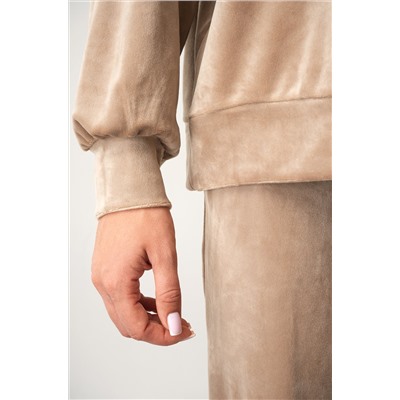 Женский велюровый костюм оверсайз Happyfox