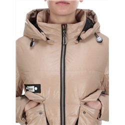 8267 BEIGE Куртка демисезонная женская BAOFANI (100 гр. синтепон) размер 50/52 идет на 50 российский