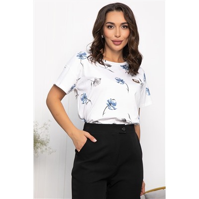 Футболка Мэнси (белая) Б14126-4М