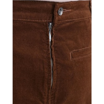 Юбка  из эластичного микро-вельвета