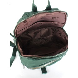 Рюкзак жен текстиль CF-2320,  2отд,  4внут+3внеш/ карм,  зеленый 256566