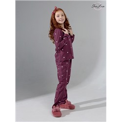 Костюм Дорса МАХ сердца на бордо МФ