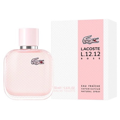 LACOSTE EAU DE LACOSTE L.12.12. POUR ELLE ROSE EAU FRAICHE 50ml edt  M~