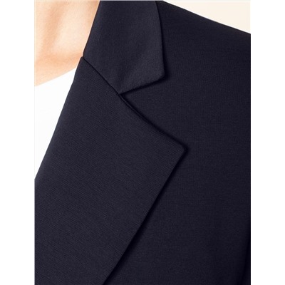 Жакет трикотажный из тонкого футера с эластаном на подкладке