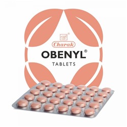 OBENYL Tablets, Charak (ОБЕНИЛ, таблетки для безопасного снижения веса, Чарак), 30 таб.