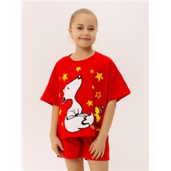 Костюм ФЛ-23 "Комиксы" красный