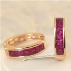 Серьги позолота  H01-15041