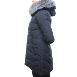 M16-78 Пальто женское с натуральным мехом Meajiateer размер M - 44 российский