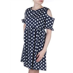 916 Платье летнее в горошек Fashion размер S - 42 российский