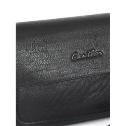 Cумка муж искусственная кожа Cantlor-B 1070-5,  3отд,  2внут/карм,  ручка петля,  плечевой ремень,  черный 245629