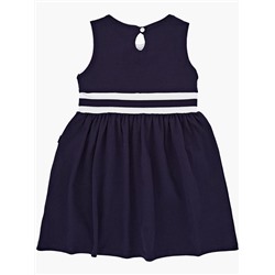 Платье  UD 1552 син/белый