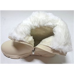 21R2-6-120ZXL молочн Ботинки зима женские (41-42)/6