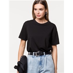 Футболка из премиального хлопка с эластаном