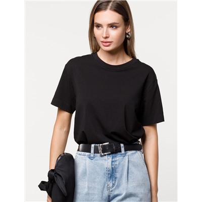 Футболка из премиального хлопка с эластаном