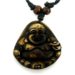 Подвеска на шнурке ХОТЕЙ (пластик под кость), 1 шт.