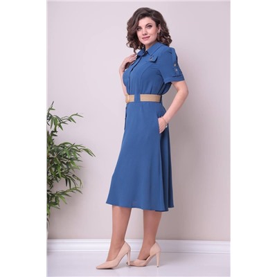 Moda Versal П2298 голубой, Платье
