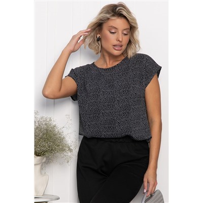 Блуза Милена (черная) Б14303-8М