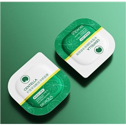 55%SALE!BIOAQUA Набор очищающих пудинг - масок для лица с экстрактом центеллы. 8 шт * 7,5 гр.