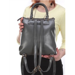 L92924 DK. GREY Сумка-рюкзак (искусственная кожа)