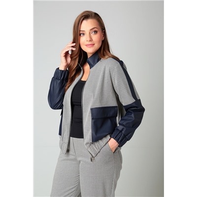 Liona Style 855 синий, Брюки,  Жакет