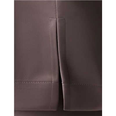 Элегантный топ с V вырезом из струящегося сатина