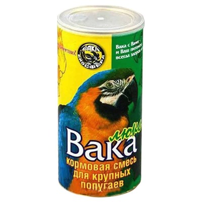 Корм Вака Люкс д/кр. попугаев 800г 28670АГ