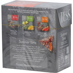 TESS. Pyramids Collection. SUMMER TIME (травяной) карт.пачка, 20 пирамидки