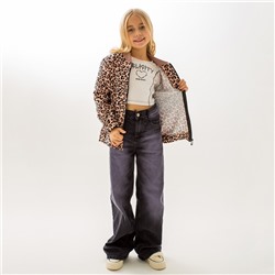 Джемпер для девочки Леопард