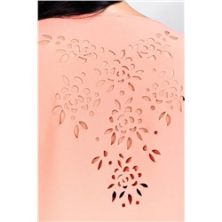 La rouge 51340 персиковый, Платье