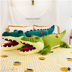 Мягкая игрушка-обнимашка КРОКОДИЛ-2 80 см croc-80, croc-80-green, croc-80-lightgreen