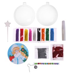 Набор для творчества. Шар-фреска «Прекрасная снегурочка»