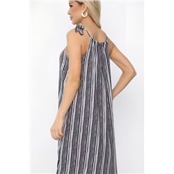 Сарафан Укрась лето! (синее/полоска) П13735-10М