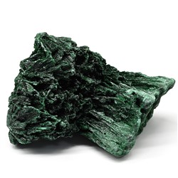 Малахит плисовый сувенирный 75*50*39мм, 107г