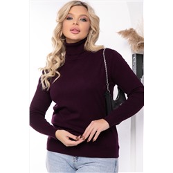 Водолазка Зимняя история (слива) Б14532-20М